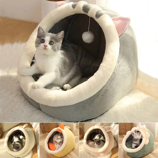 Cozy Kitten & Lounger Cushion